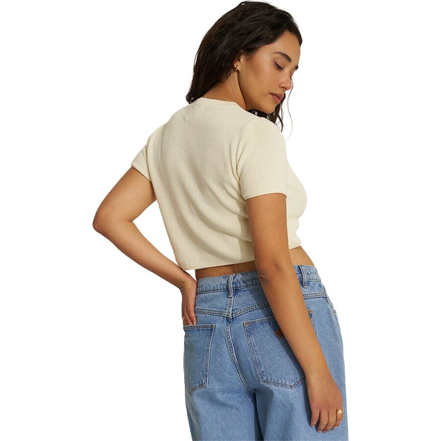 Backcountry Callahan The Knit T-Shirt - Women's Creme