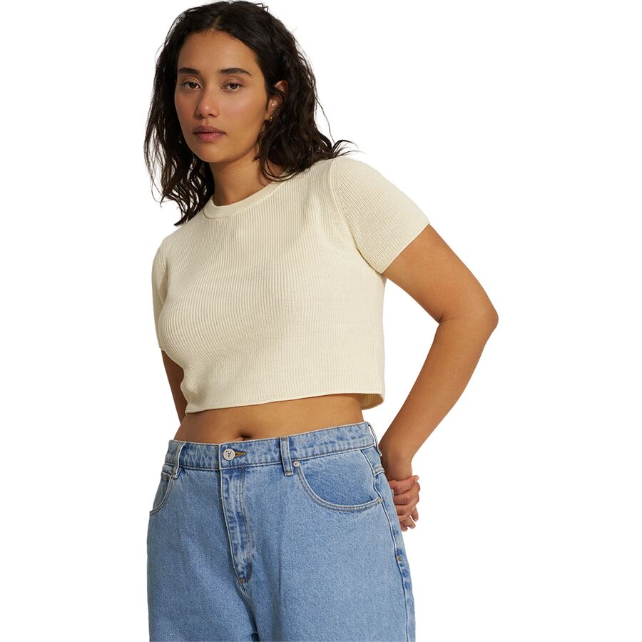 Backcountry Callahan The Knit T-Shirt - Women's Creme