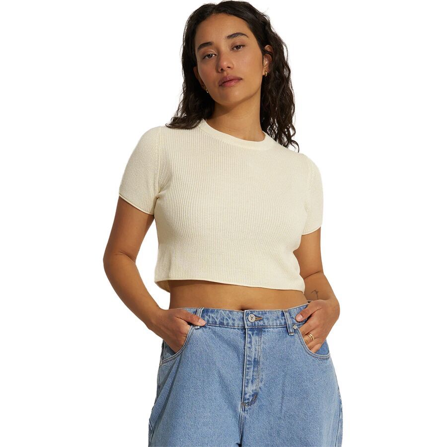 backcountry Callahan The Knit T-Shirt - Women's Creme