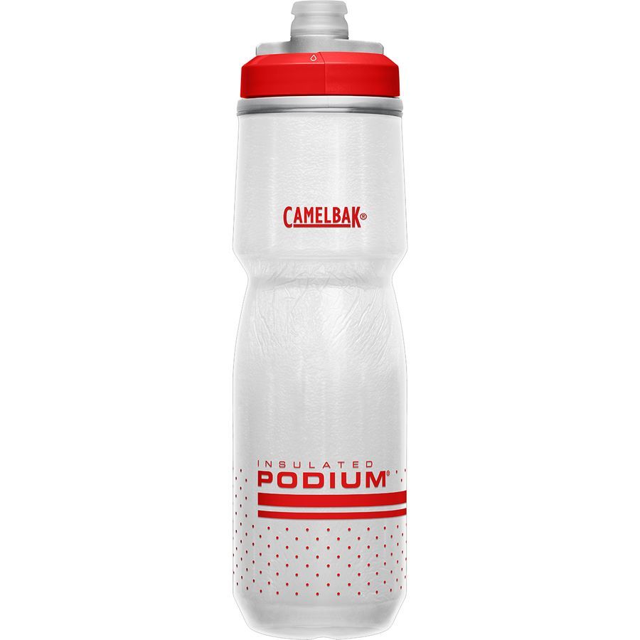 backcountry CamelBak Podium Chill 24oz Water Bottle Fiery Red/White