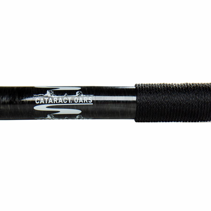 Backcountry Cataract Oars SGG Oar Shaft (Counterbalance And Rope Wrap) Black