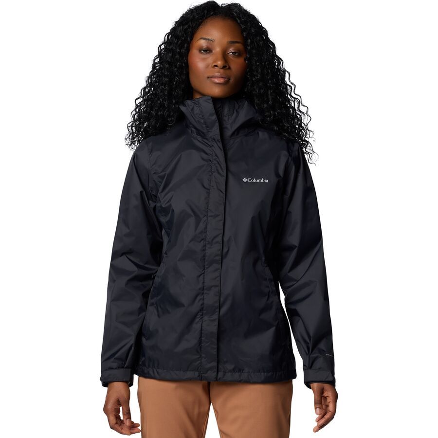 backcountry Columbia Arcadia II Rain Jacket - Women's Black2