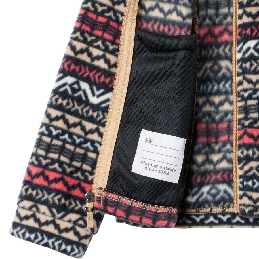 Backcountry Columbia Benton Springs II Printed Fleece Jacket - Girls' Canoe Madras