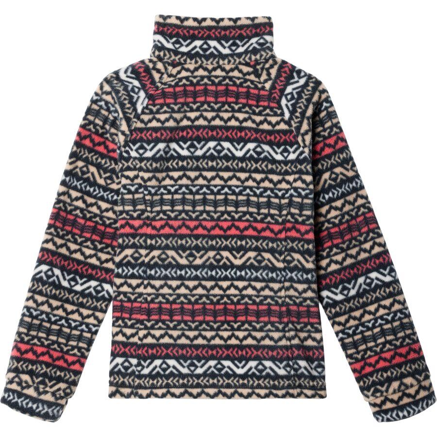 Backcountry Columbia Benton Springs II Printed Fleece Jacket - Girls' Canoe Madras