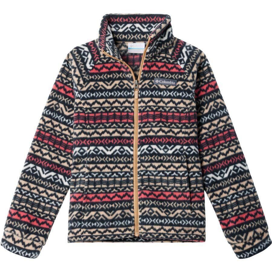 backcountry Columbia Benton Springs II Printed Fleece Jacket - Girls' Canoe Madras