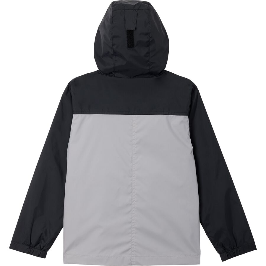 Backcountry Columbia Rain-Zilla II Jacket - Boys' Black/Columbia Grey