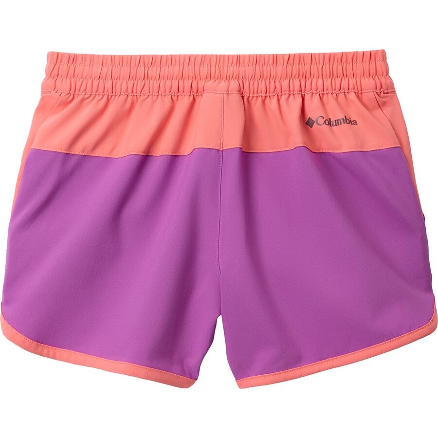 Backcountry Columbia Sandy Shores Boardshort - Girls' Razzle/Hot Coral