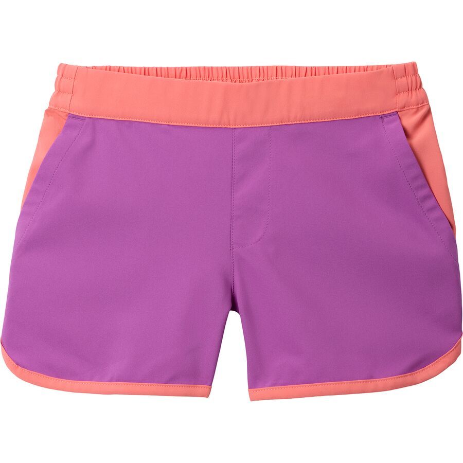backcountry Columbia Sandy Shores Boardshort - Girls' Razzle/Hot Coral