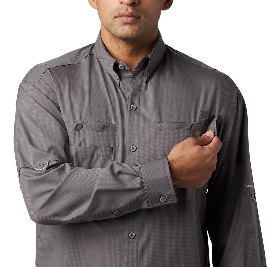 Backcountry Columbia Tamiami II Long-Sleeve Shirt - Men's City Grey