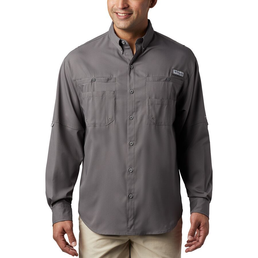 backcountry Columbia Tamiami II Long-Sleeve Shirt - Men's City Grey