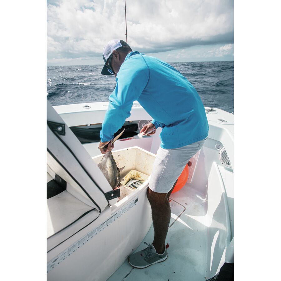 Backcountry Columbia Tamiami PFG Water Shoe - Men's Slate Grey/Light Orange