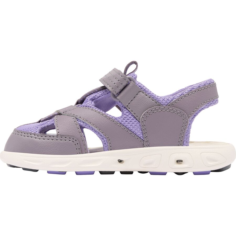 Backcountry Columbia Techsun Wave Water Shoe - Little Girls' Granite Purple/Paisley Purple