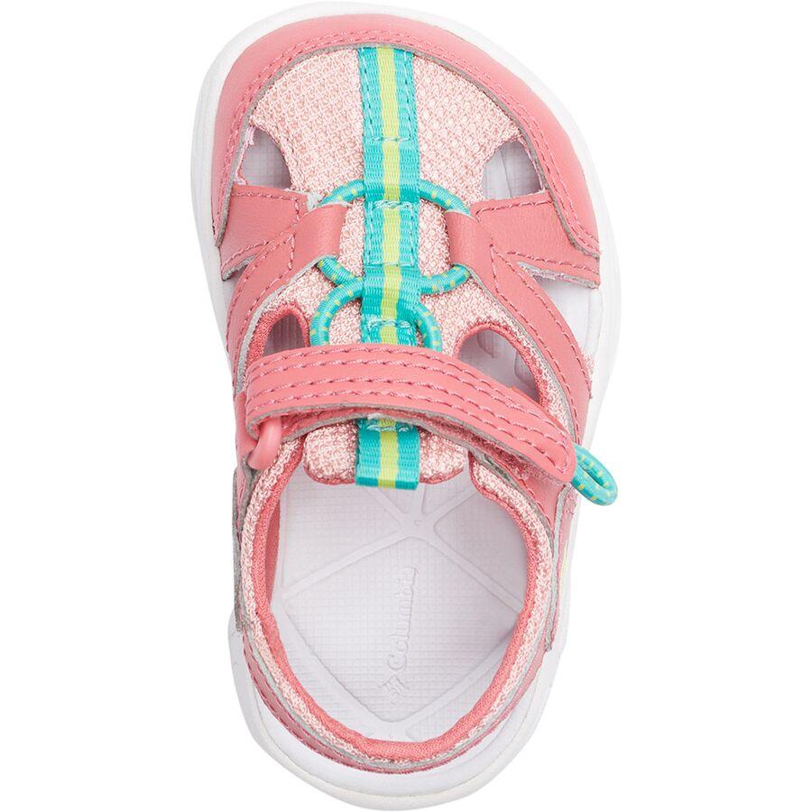 Backcountry Columbia Techsun Wave Water Shoe - Toddler Girls' Wild Salmon/Voltage