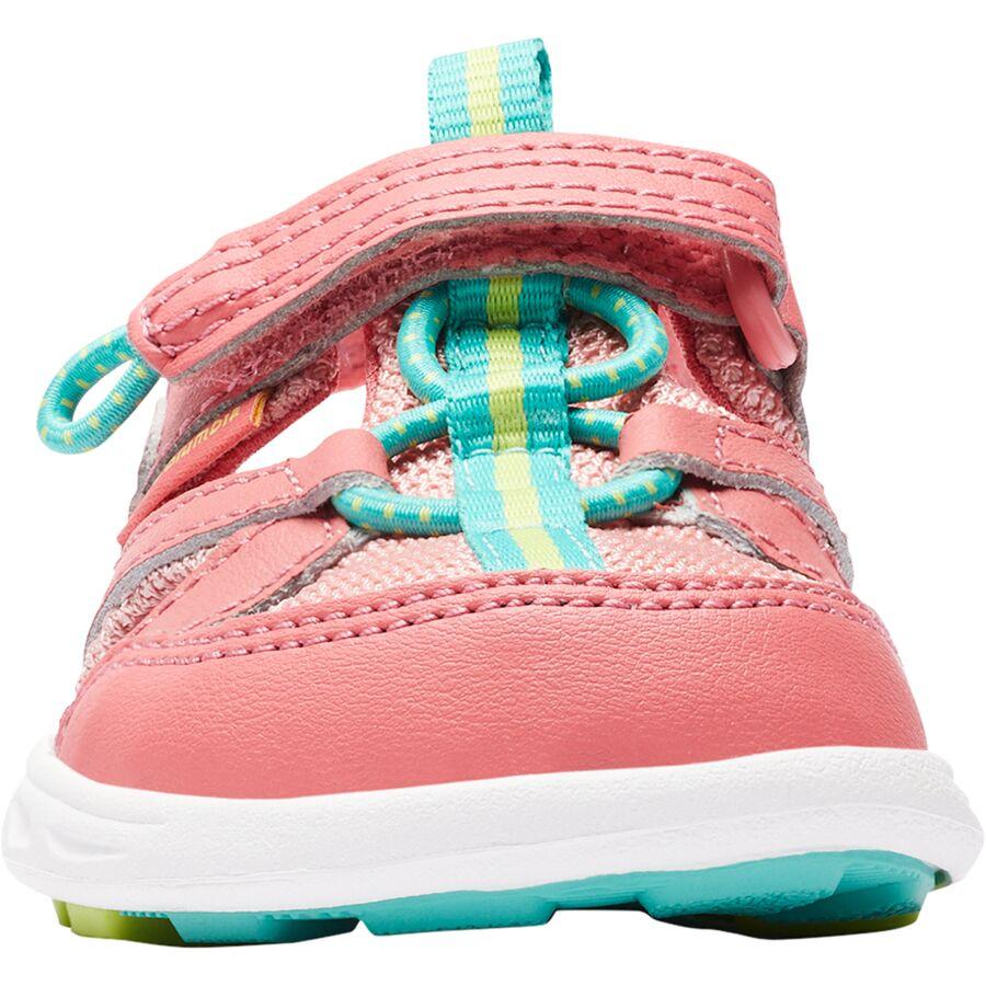 Backcountry Columbia Techsun Wave Water Shoe - Toddler Girls' Wild Salmon/Voltage