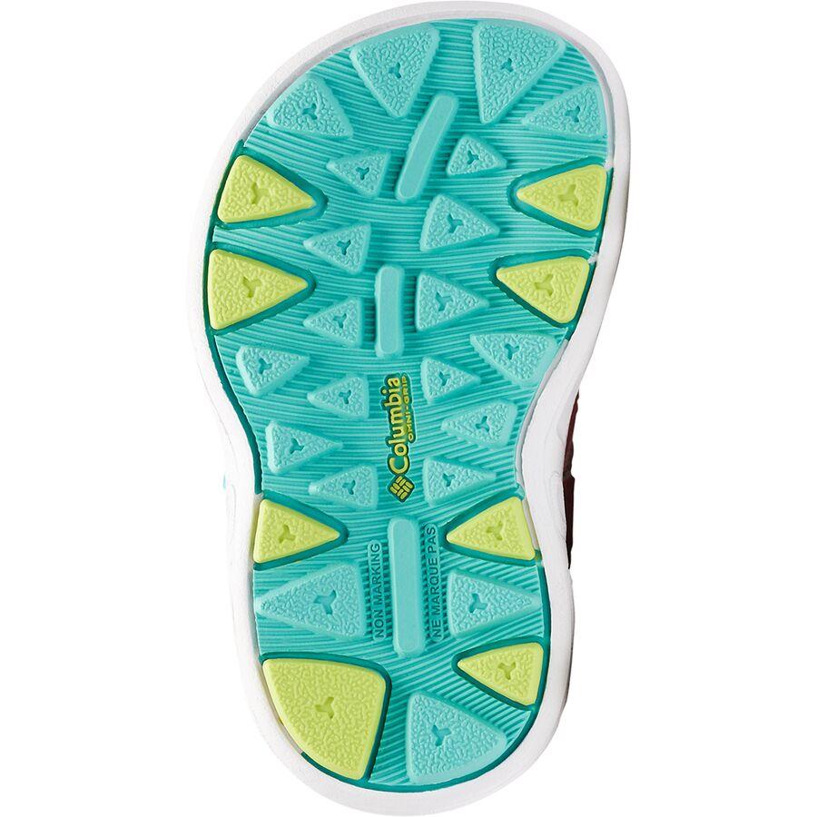 Backcountry Columbia Techsun Wave Water Shoe - Toddler Girls' Wild Salmon/Voltage