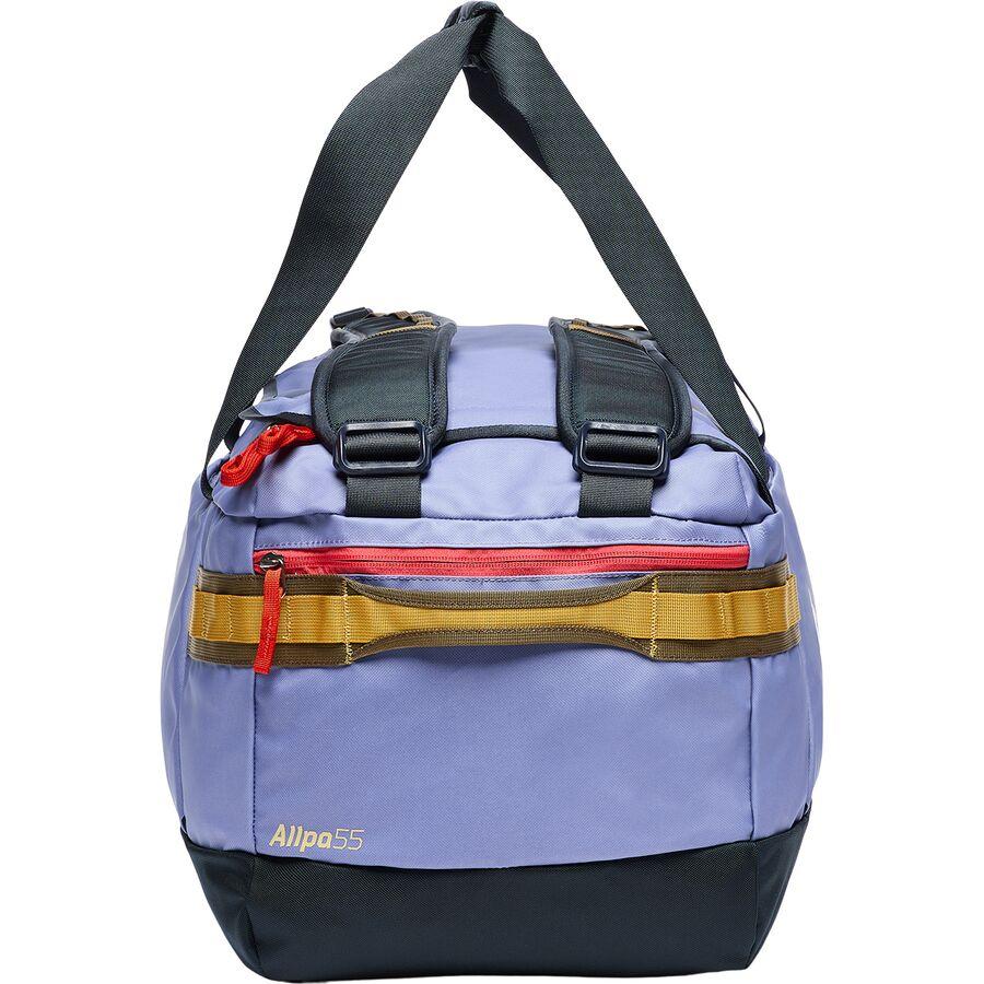 Backcountry Cotopaxi Allpa Getaway 55L Duffel Bag Blue Smoke And Carbon