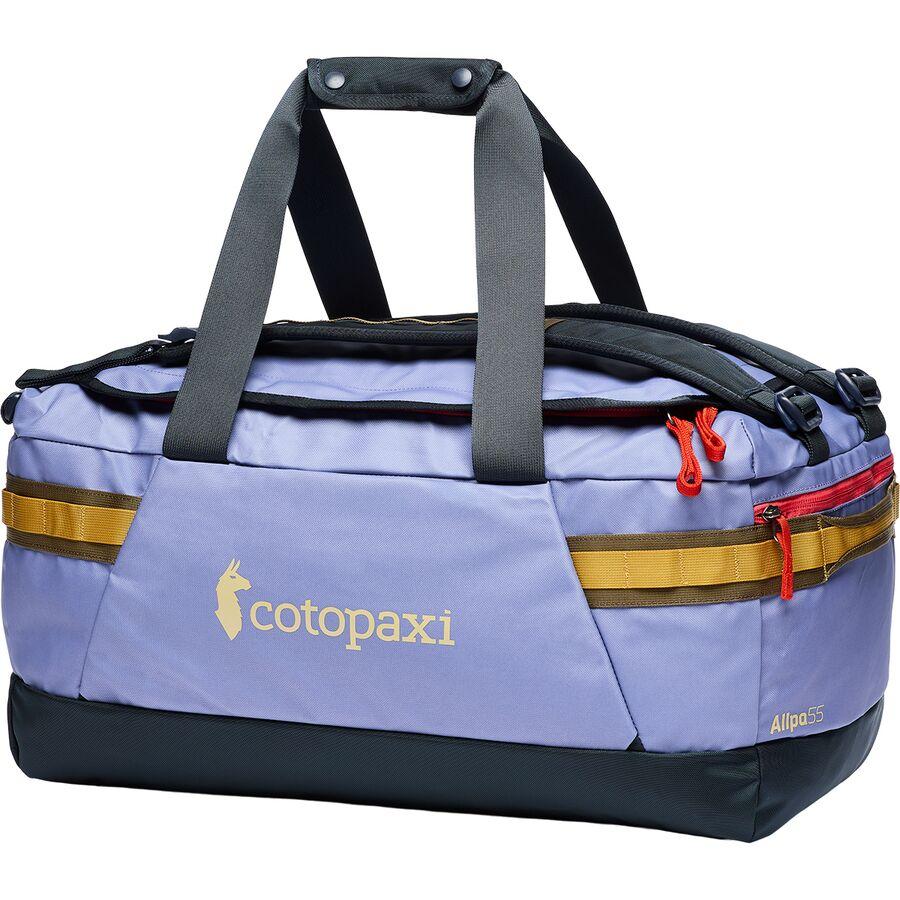 Backcountry Cotopaxi Allpa Getaway 55L Duffel Bag Blue Smoke And Carbon