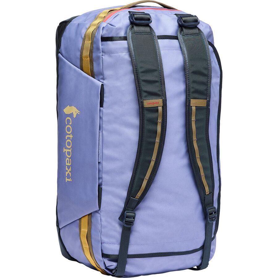 Backcountry Cotopaxi Allpa Getaway 55L Duffel Bag Blue Smoke And Carbon