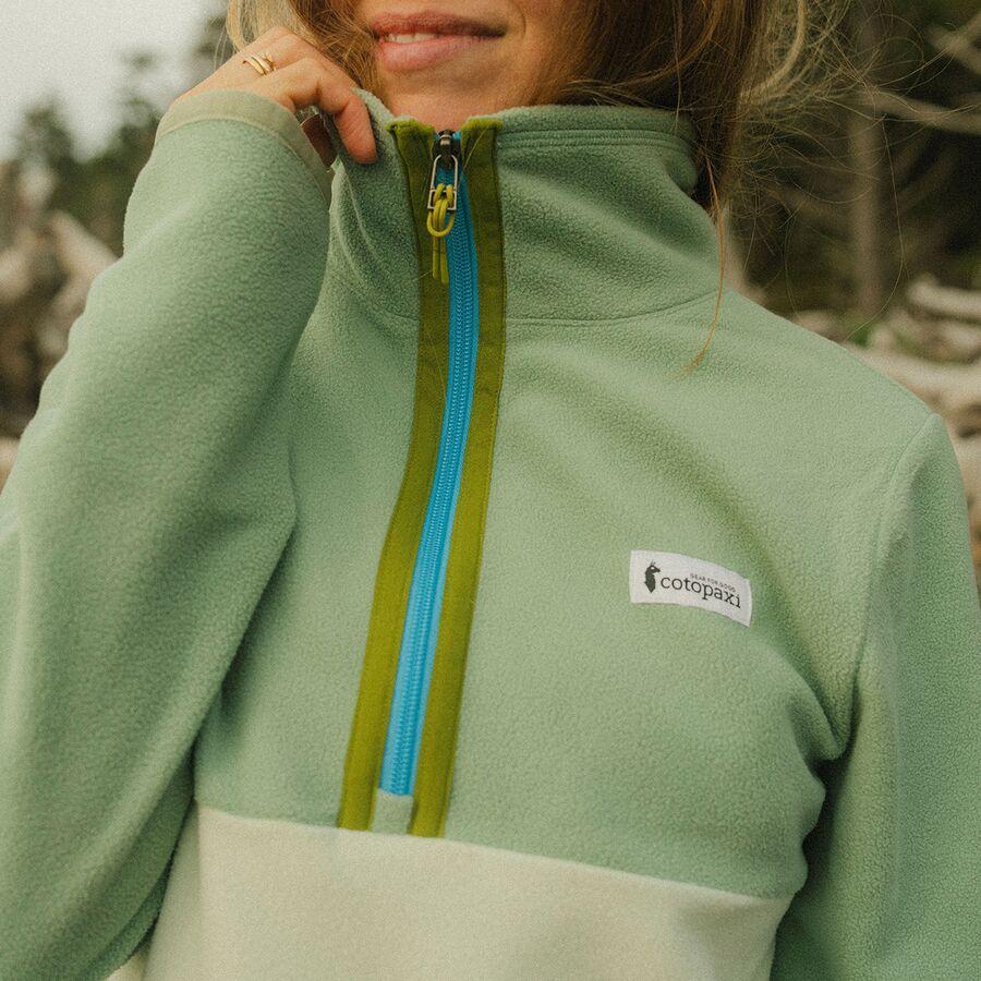 Backcountry Cotopaxi Amado Fleece Pullover - Women's Silver Leaf/Foam