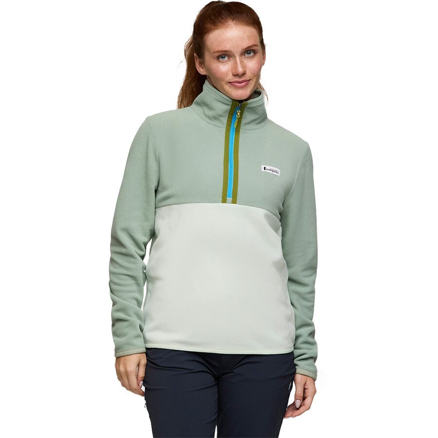backcountry Cotopaxi Amado Fleece Pullover - Women's Silver Leaf/Foam