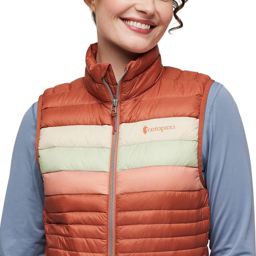 Backcountry Cotopaxi Fuego Down Vest - Women's Faded Brick Stripes