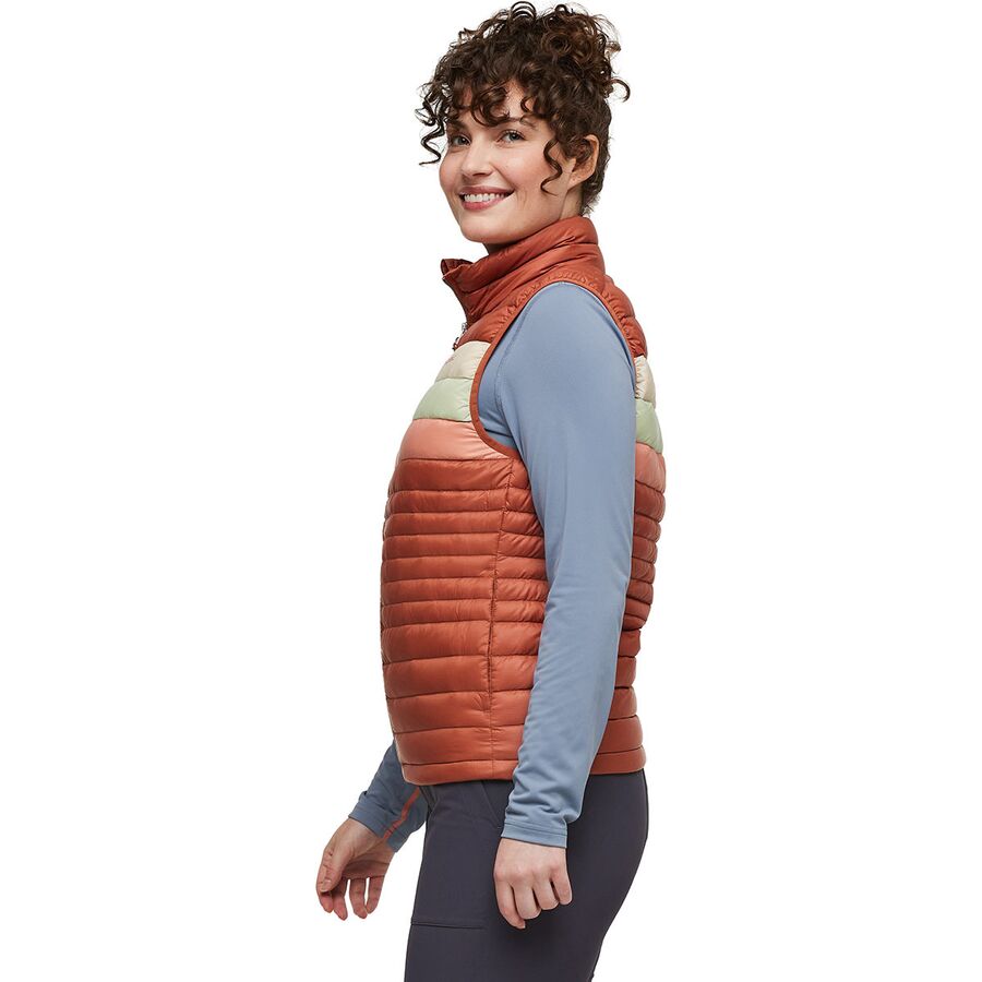 Backcountry Cotopaxi Fuego Down Vest - Women's Faded Brick Stripes