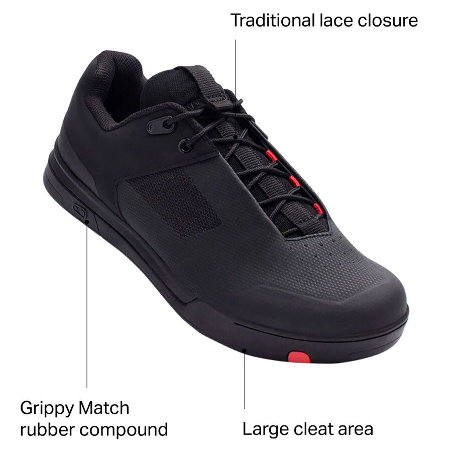 Backcountry Crank Brothers Mallet Lace Mountain Bike Shoe Black/Red