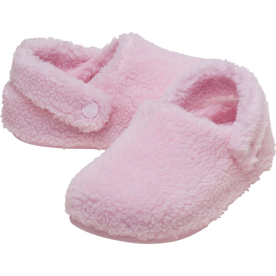 Backcountry Crocs Classic Cozzzy Slipper - Kids' Pink Milk
