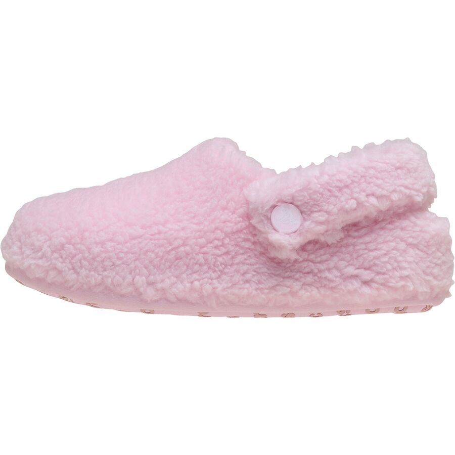 Backcountry Crocs Classic Cozzzy Slipper - Kids' Pink Milk