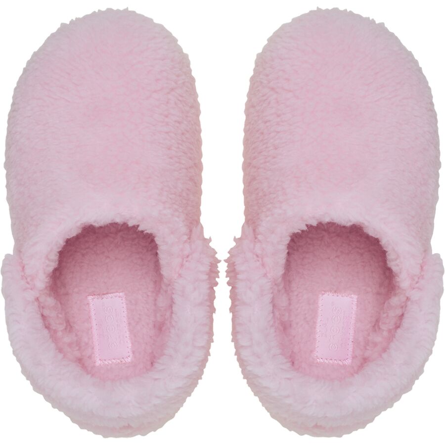 Backcountry Crocs Classic Cozzzy Slipper - Kids' Pink Milk