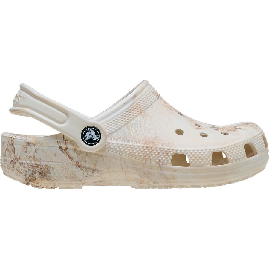 backcountry Crocs Classic Marbled Clog - Kids' Bone/Swirl