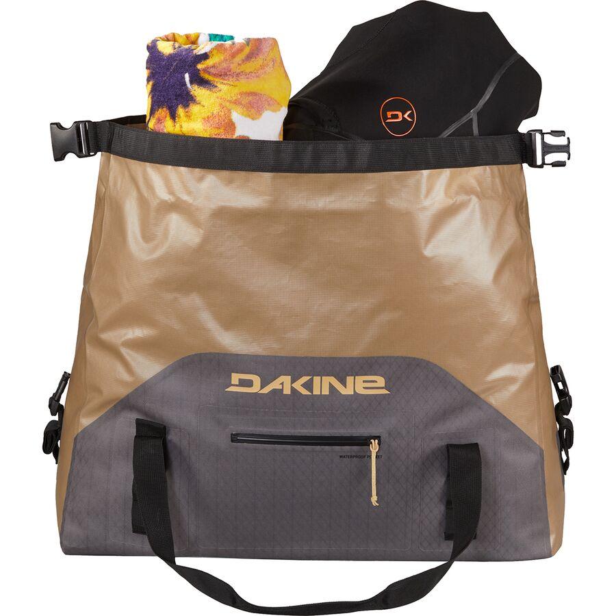 Backcountry DAKINE Cyclone Wet/Dry Rolltop 60L Duffel Castlerock/Stone