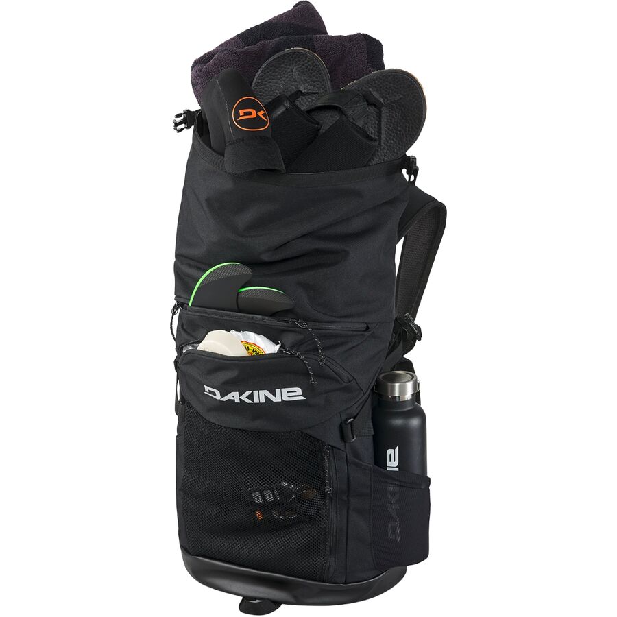 Backcountry DAKINE Mission Surf Wet/Dry Rolltop 30L Backpack Black