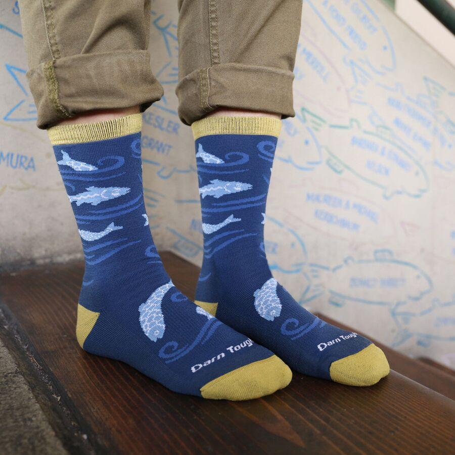 Backcountry Darn Tough Homer Crew Lightweight Cushion Sock - Women's Deep Water