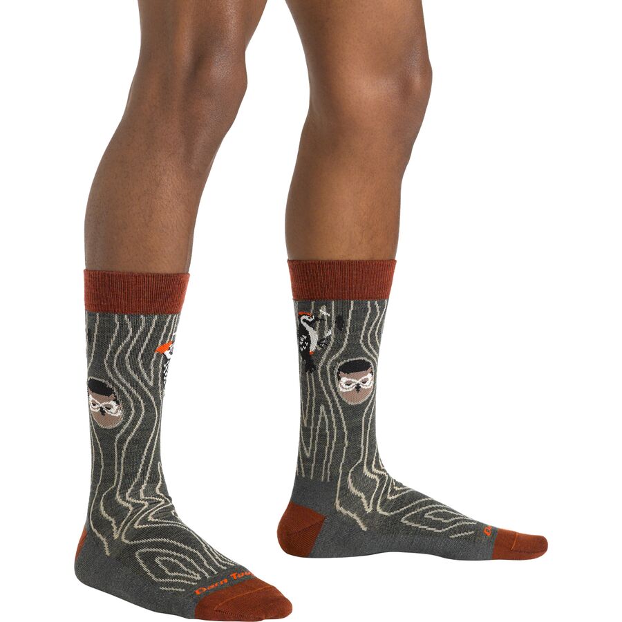 Backcountry Darn Tough Woody Crew Lightweight Sock - Men's Forest