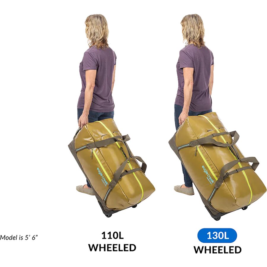 Backcountry Eagle Creek Migrate 130L Wheeled Duffel Bag Field Brown