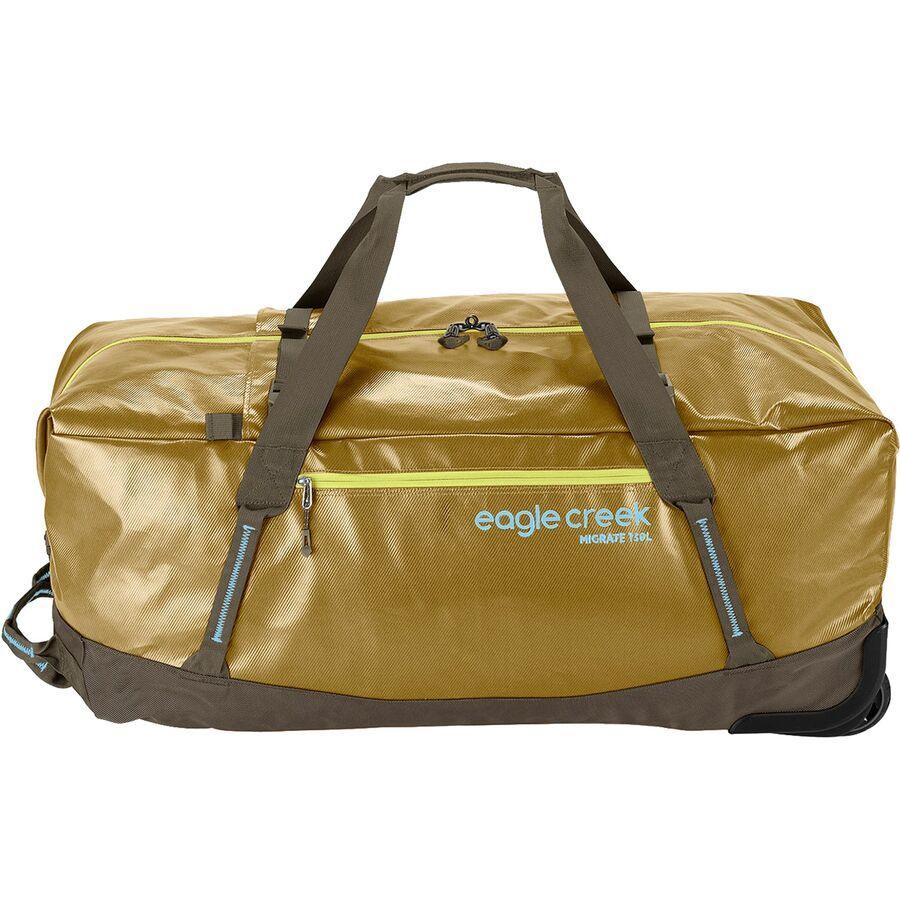 backcountry Eagle Creek Migrate 130L Wheeled Duffel Bag Field Brown