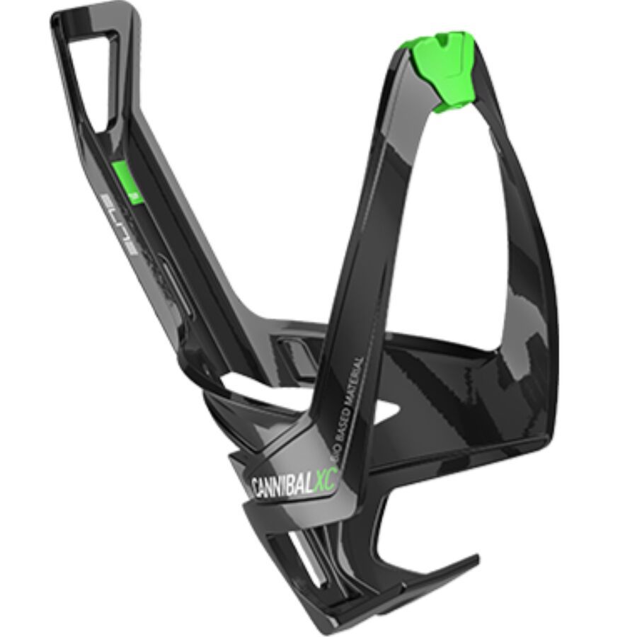backcountry Elite Cannibal XC Bottle Cage Bio Based Gloss Black/Green