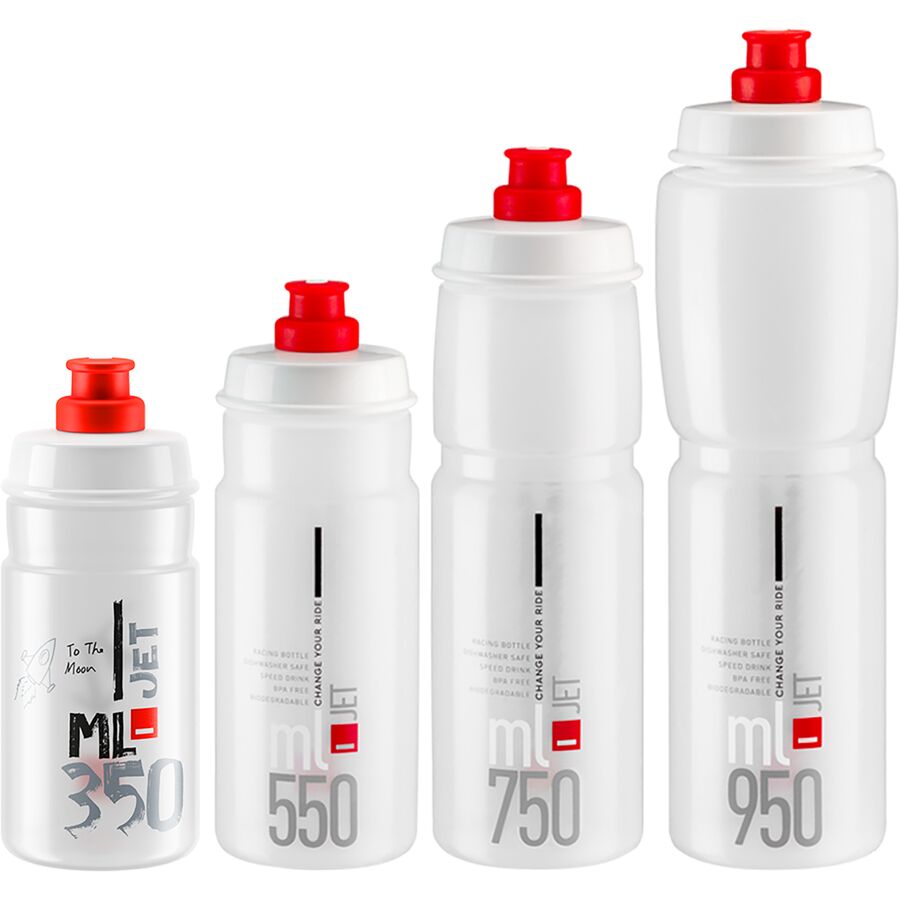 Backcountry Elite Jet Biodegradable Water Bottle Black/Grey