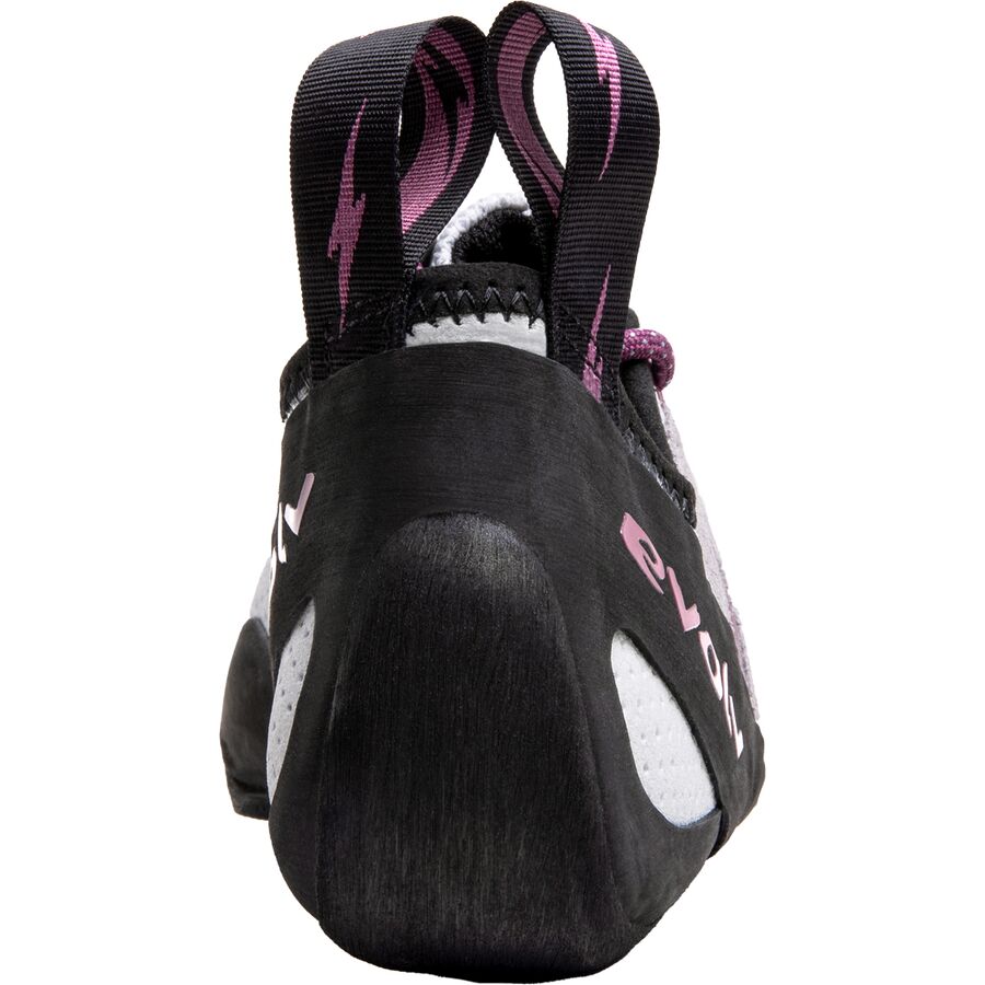 Backcountry Evolv Elektra Lace Climbing Shoe Silk White / Grape