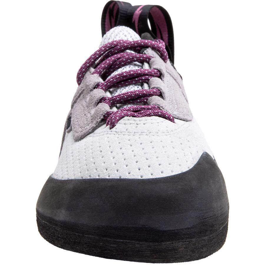 Backcountry Evolv Elektra Lace Climbing Shoe Silk White / Grape
