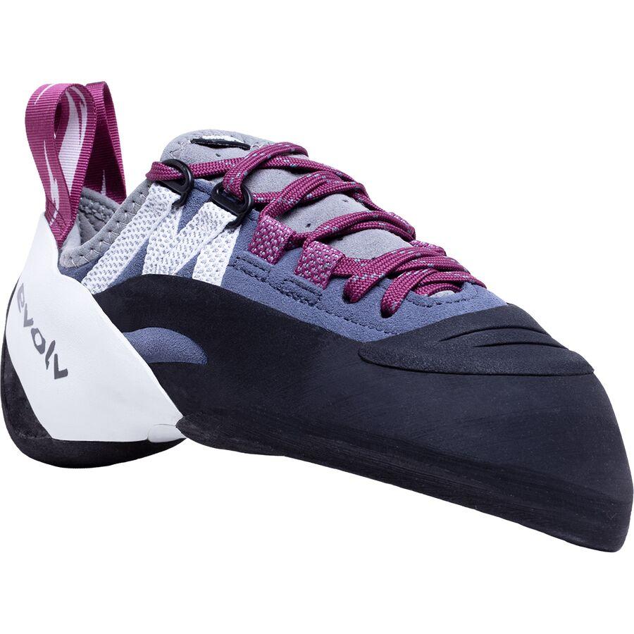 Backcountry Evolv Shaman Lace LV Climbing Shoe Beet Red/Slate
