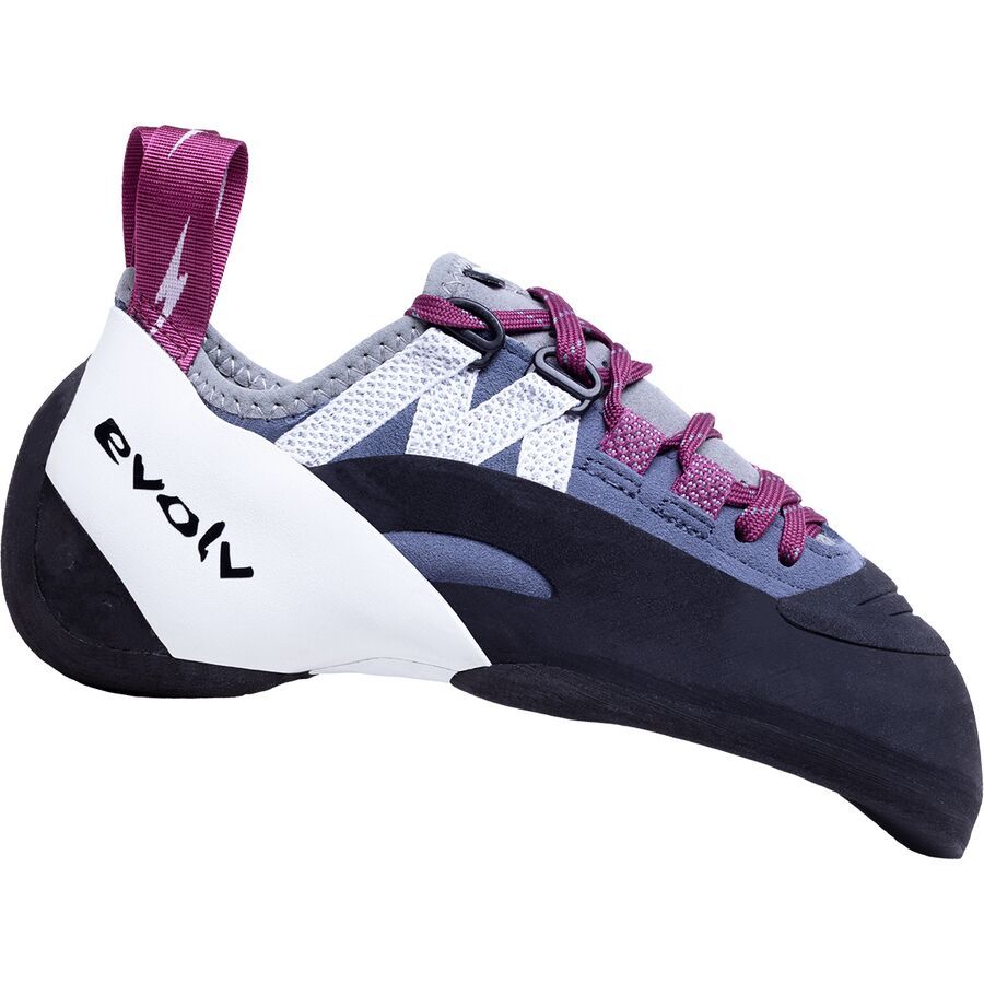 backcountry Evolv Shaman Lace LV Climbing Shoe Beet Red/Slate