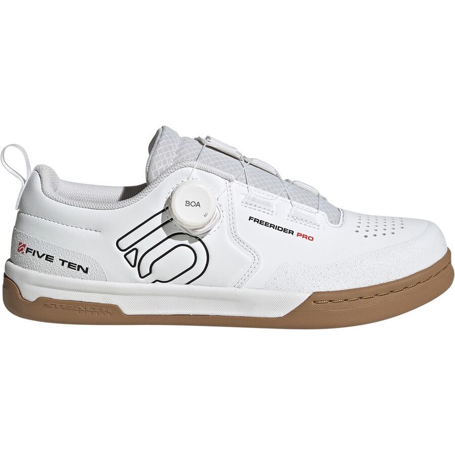 backcountry Five Ten Freerider Pro Boa Cycling Shoe - Men's Ftwr White/Core Black/Red