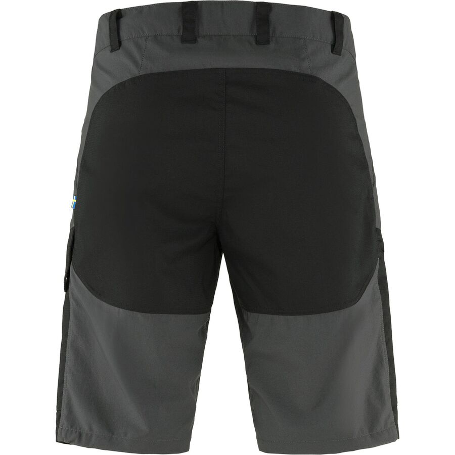 Backcountry Fjallraven Abisko Midsummer Short - Men's Dark Grey/Black