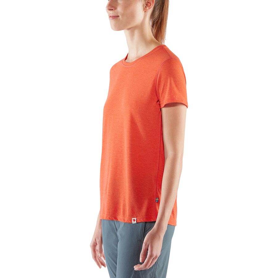 Backcountry Fjallraven High Coast Lite T-Shirt - Women's Rowan Red