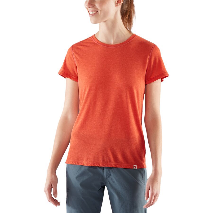 backcountry Fjallraven High Coast Lite T-Shirt - Women's Rowan Red