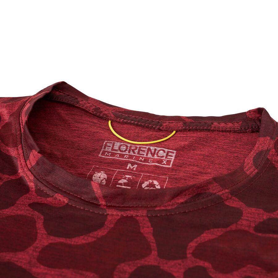 Backcountry Florence Marine X Airtex Long-Sleeve Shirt - Men's Heather Maroon Camo