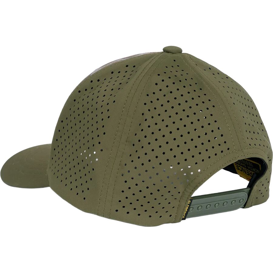 Backcountry Florence Marine X Camo Airtex Trucker Hat Burnt Olive Camo
