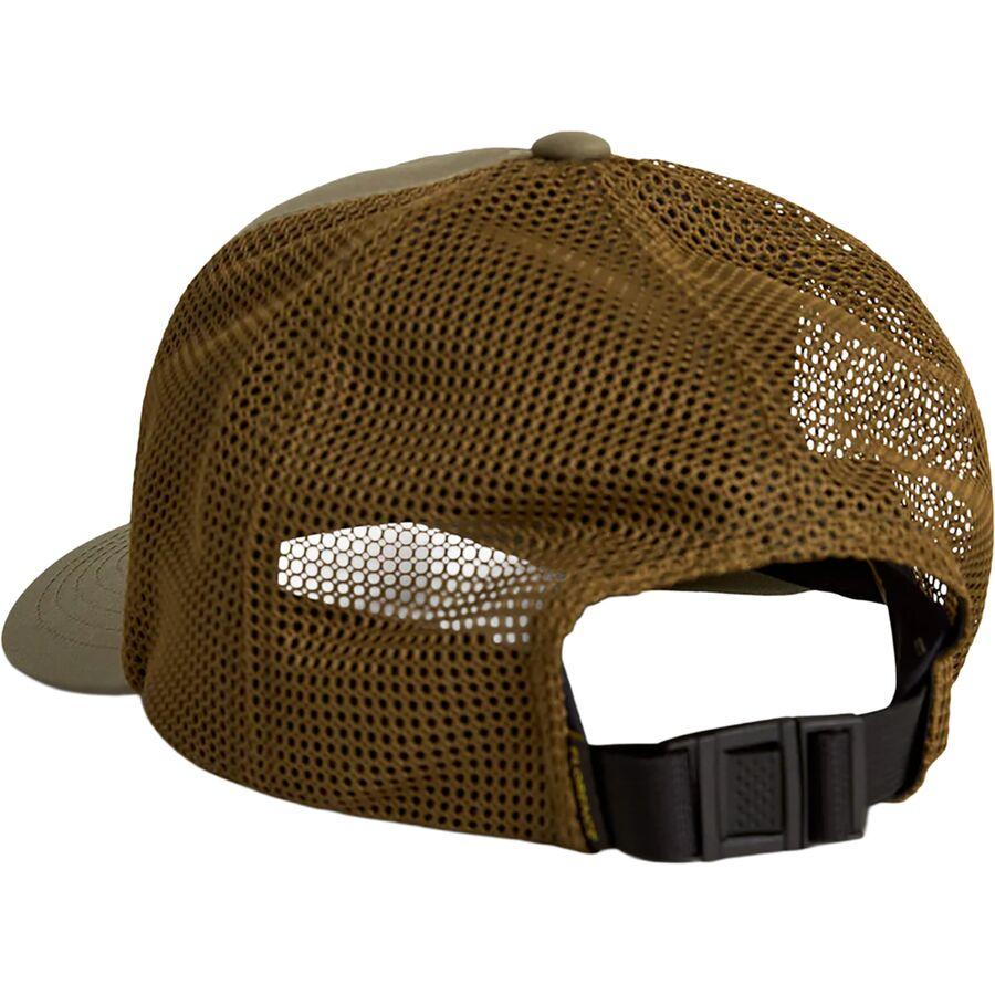 Backcountry Florence Marine X Island Trucker Hat Burnt Olive